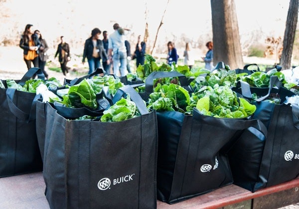 bags of produce from Love is Love bags of produce from Love is Love
