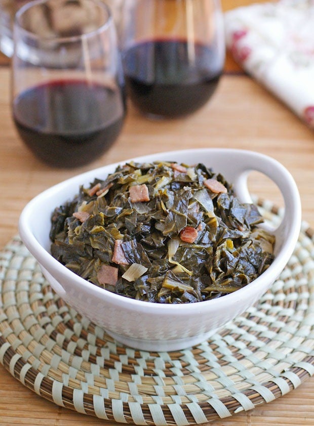 Sweetened Collard Greens Sweetened Collard Greens