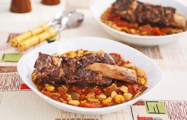 Braised Not-So-Short Short Ribs with Hominy Stew Braised Not-So-Short Short Ribs with Hominy Stew
