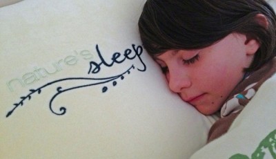 A great night’s sleep with Nature’s Sleep Vitex Memory Foam Pillow {memory foam slippers give away!}