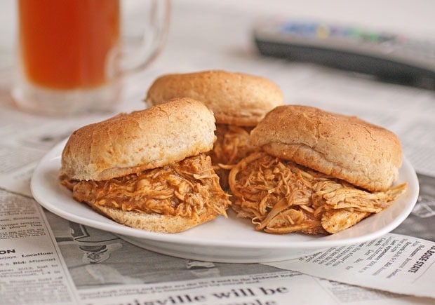 Slow Cooker Buffalo Chicken and Ranch Sliders at This Mama Cooks! On a Diet - thismamacooks.com Slow Cooker Buffalo Chicken and Ranch Sliders at This Mama Cooks! On a Diet - thismamacooks.com
