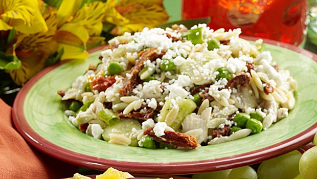 Healthy Chicken Orzo Salad from This Mama Cooks! On a Diet - thismamacooks.com Healthy Chicken Orzo Salad from This Mama Cooks! On a Diet - thismamacooks.com