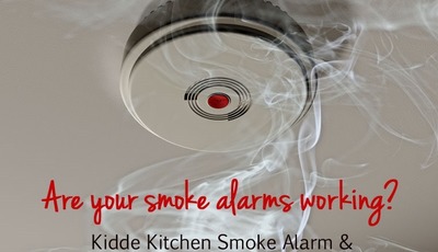 Are your smoke alarms working? {Kidde Kitchen Smoke Alarm and Kitchen Fire Extinguisher Giveaway–$80 value!}