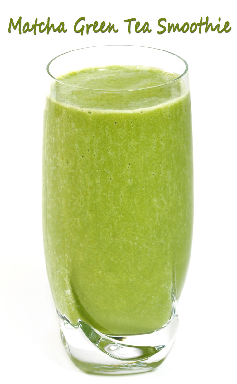 Matcha Green Tea Smoothie This Mama Cooks! On a Diet™