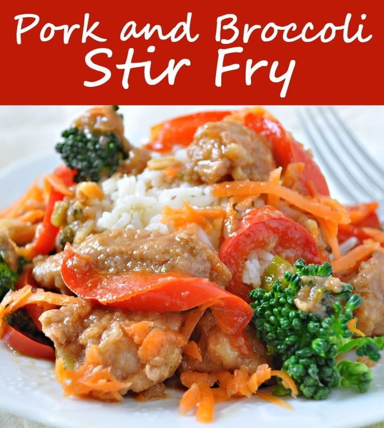 Pork and Broccoli Stir Fry  This Mama Cooks! On a Diet™