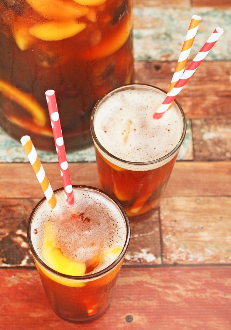 Ice Tea Sangria This Mama Cooks! On a Diet™