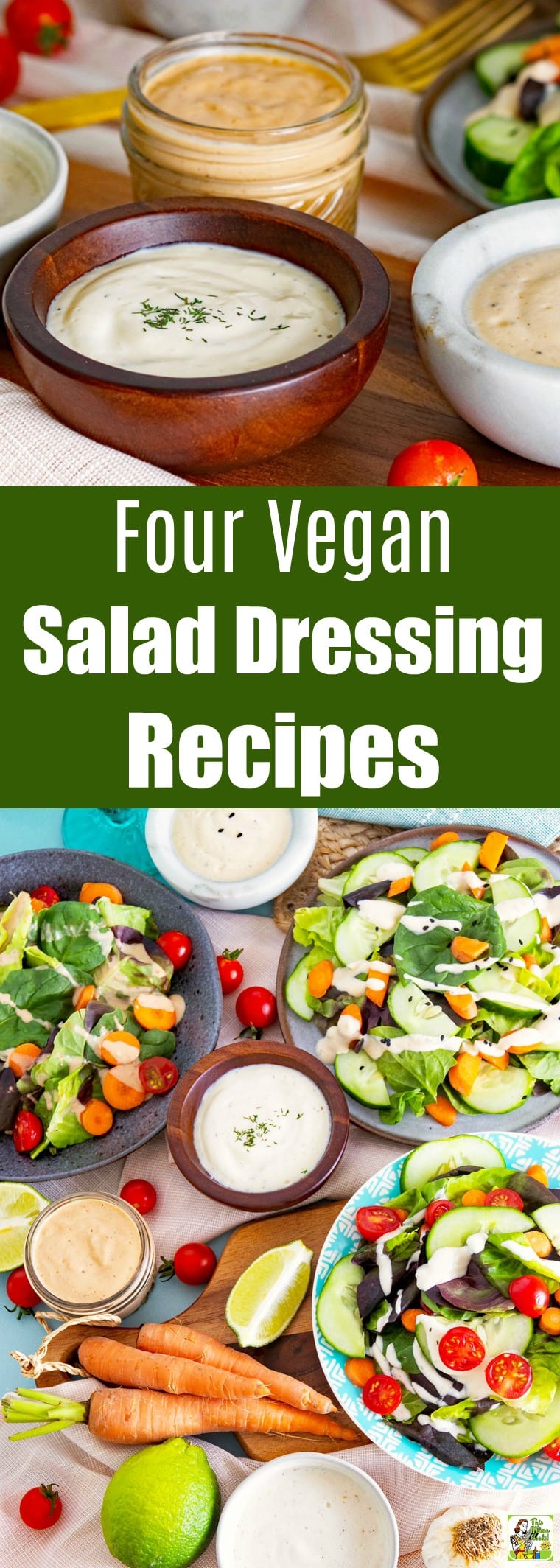 4 Vegan Salad Dressing Recipes