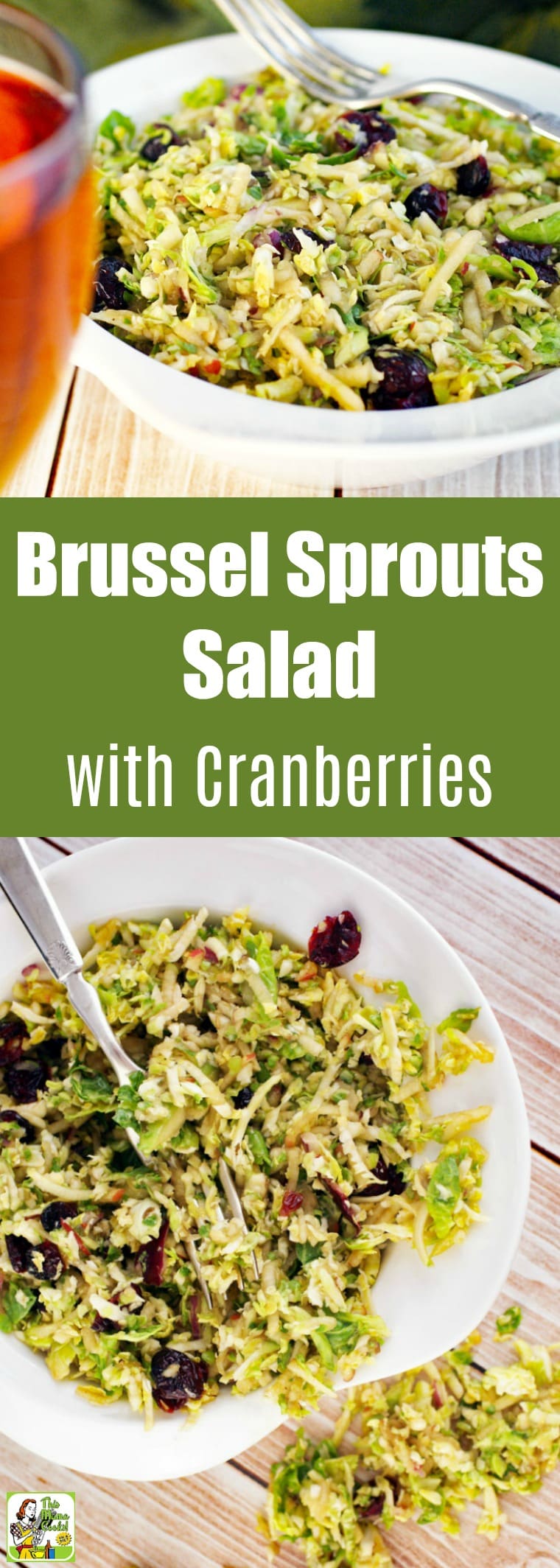 Brussel Sprouts Salad with Cranberries Recipe