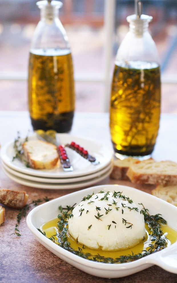 Goat Cheese in Infused Olive Oil at This Mama Cooks! On a Diet - thismamacooks.com Goat Cheese in Infused Olive Oil at This Mama Cooks! On a Diet - thismamacooks.com