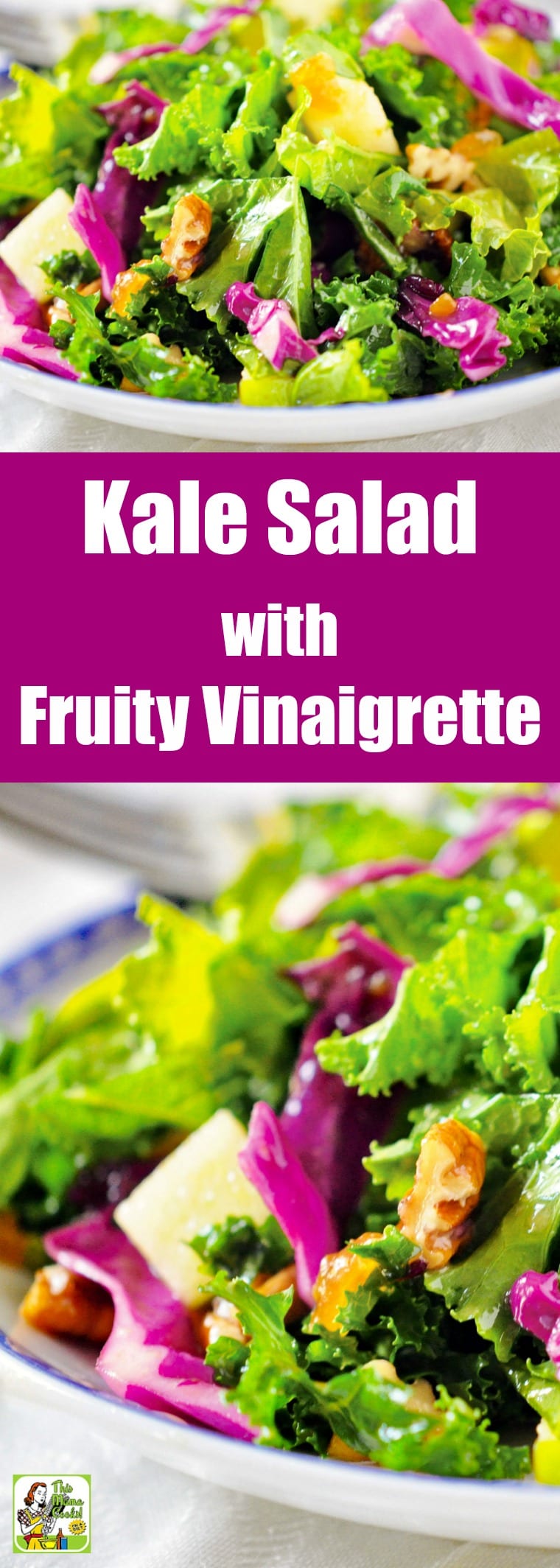 Kale Salad with Fruity Vinaigrette Recipe