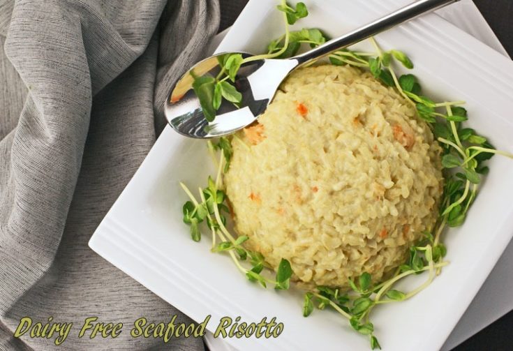 Dairy Free Seafood Risotto Recipe This Mama Cooks! On a Diet