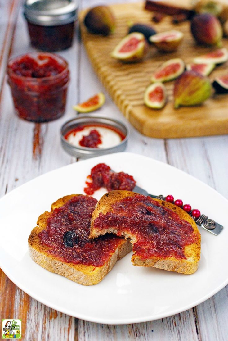 Easy Fig Ginger Jam Recipe