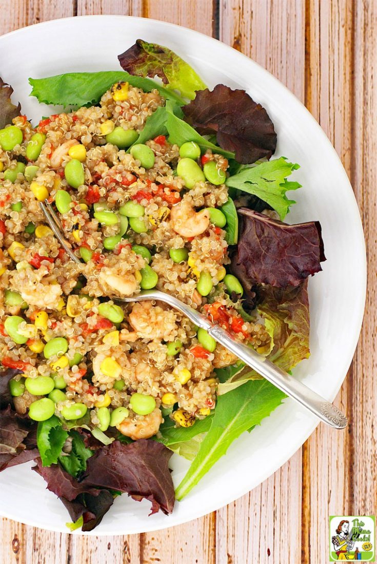 Easy Quinoa and Shrimp Salad Recipe