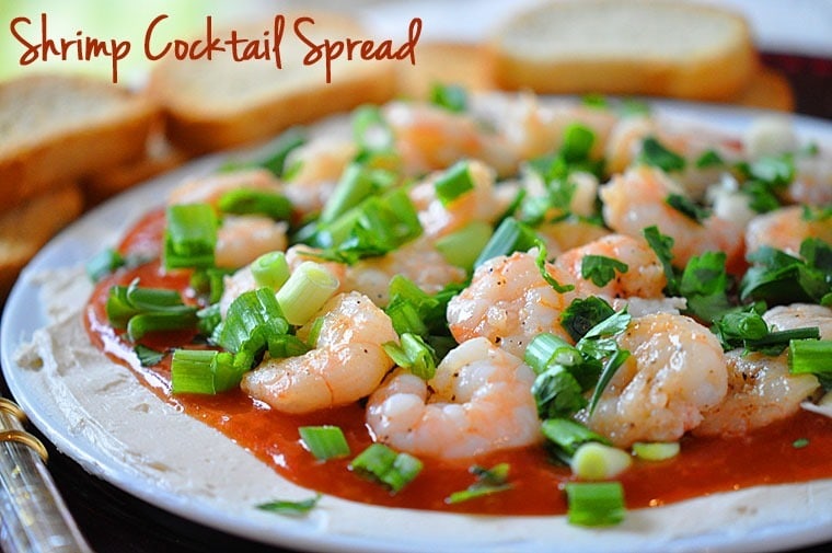 Shrimp Cocktail Spread - Get the recipe for this healthy party appetzier at This Mama Cooks! On a Diet - thismamacooks.com Shrimp Cocktail Spread - Get the recipe for this healthy party appetzier at This Mama Cooks! On a Diet - thismamacooks.com