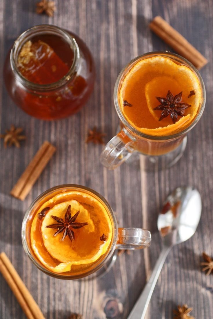 Spiced Citrus & Honey Hot Toddy