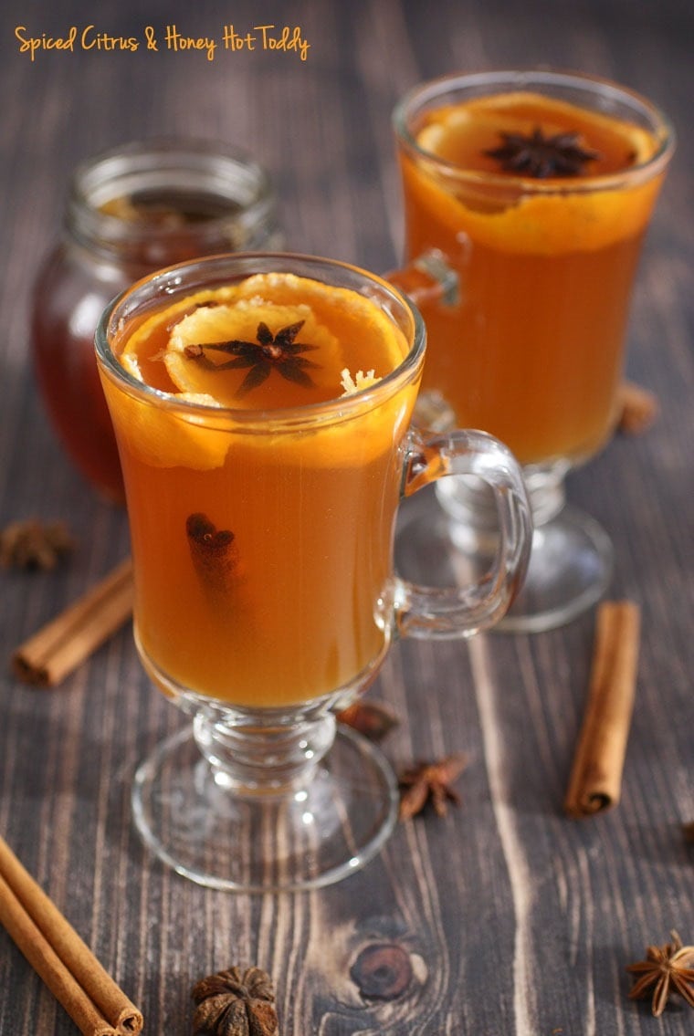 Spiced Citrus & Honey Hot Toddy