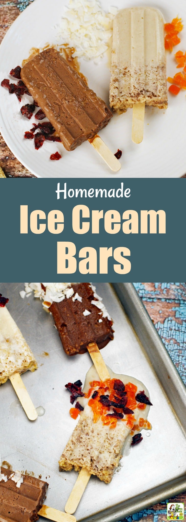 Homemade Ice Cream Bars