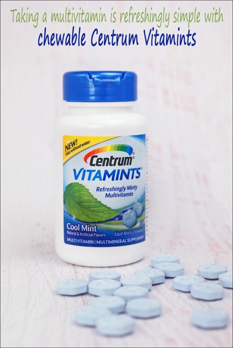 Taking a multivitamin is refreshingly simple with new Centrum
