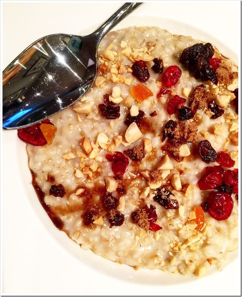 War Eagle Steel Cut Oats at The Hive at 21c Museum Hotel Bentonville, Arkansas.