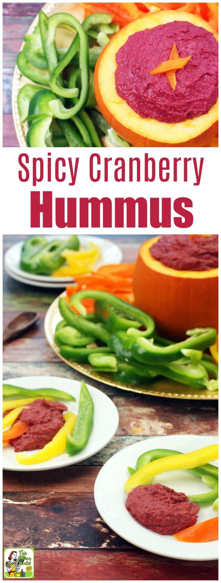 Spicy Cranberry Hummus Recipe