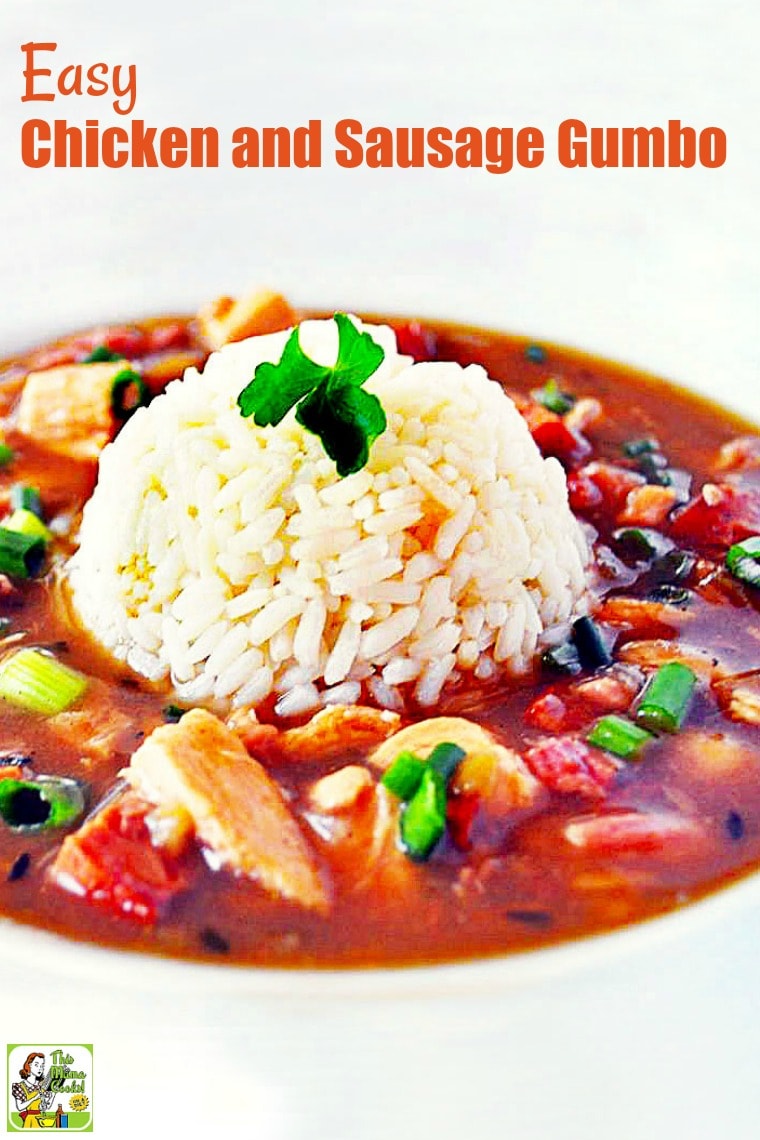 Looking for an Easy Chicken and Sausage Gumbo Recipe that's also healthy? Click to try this healthy chicken and sausage gumbo recipe. Comes with a gluten free option. #recipes #easy #recipeoftheday #healthyrecipes #glutenfree #easyrecipes #gumbo #soup #souprecipes #chicken #chickenrecipes #sausage #sausagerecipes Looking for an Easy Chicken and Sausage Gumbo Recipe that's also healthy? Click to try this healthy chicken and sausage gumbo recipe. Comes with a gluten free option. #recipes #easy #recipeoftheday #healthyrecipes #glutenfree #easyrecipes #gumbo #soup #souprecipes #chicken #chickenrecipes #sausage #sausagerecipes