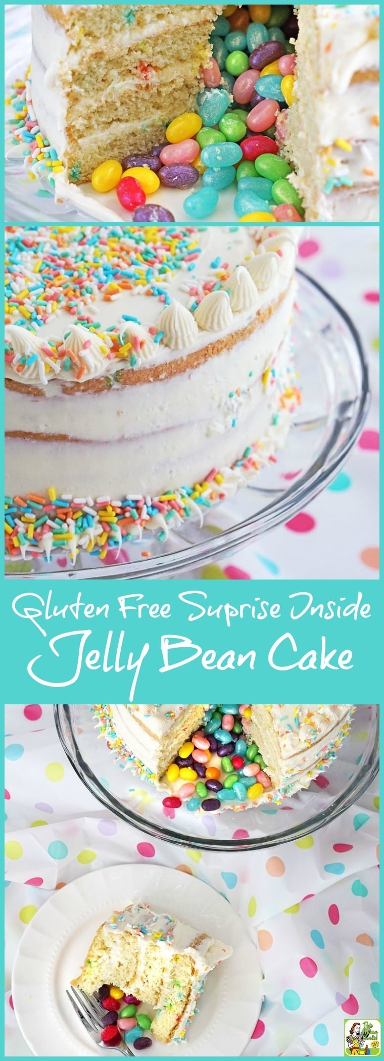 Gluten Free Surprise Inside Jelly Bean Cake Recipe