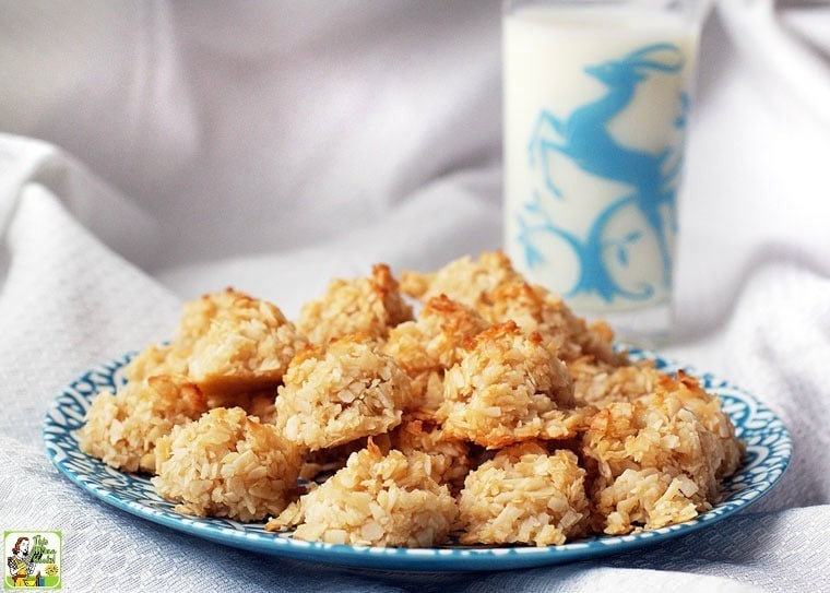 Looking for a Passover cookie recipe. Try these Gluten Free Coconut Macaroons cookies!