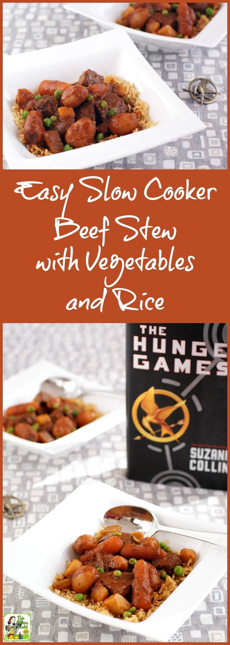 Slow Cooker Beef Stew Recipe with Vegetables and Rice