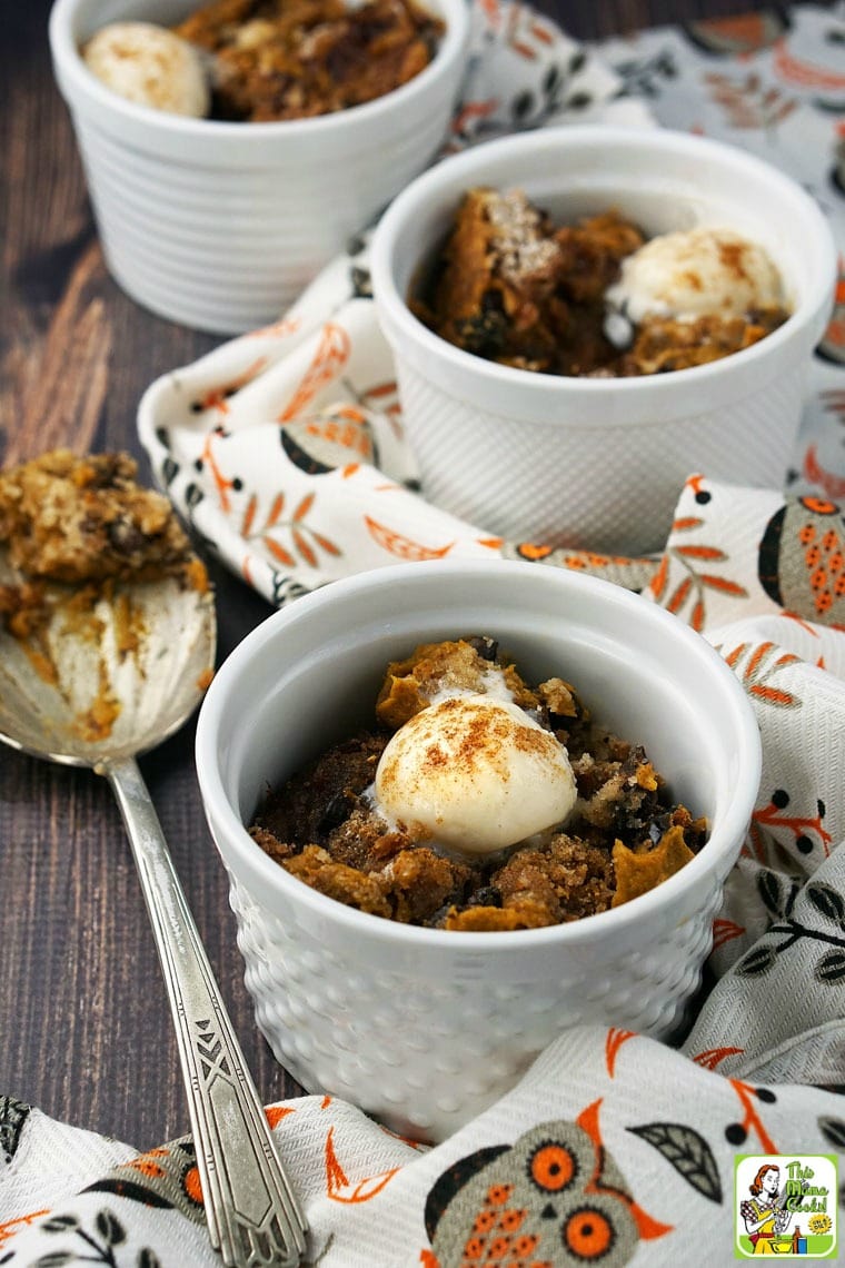Gluten Free Slow Cooker Pumpkin Pudding This Mama Cooks! On a Diet™