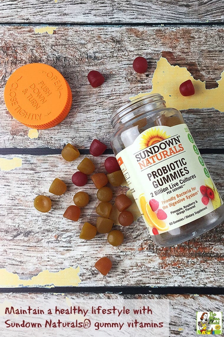 It’s easy to maintain a healthy lifestyle with Sundown Naturals® gummy