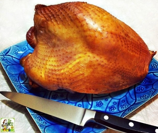 Recipe for how to brine and smoke a turkey breast This