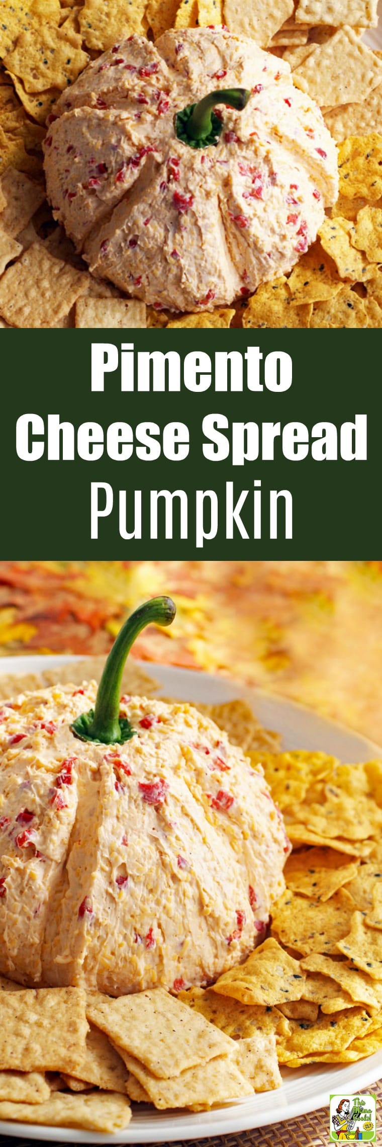 Make this Pimento Cheese Spread Recipe into a Pumpkin