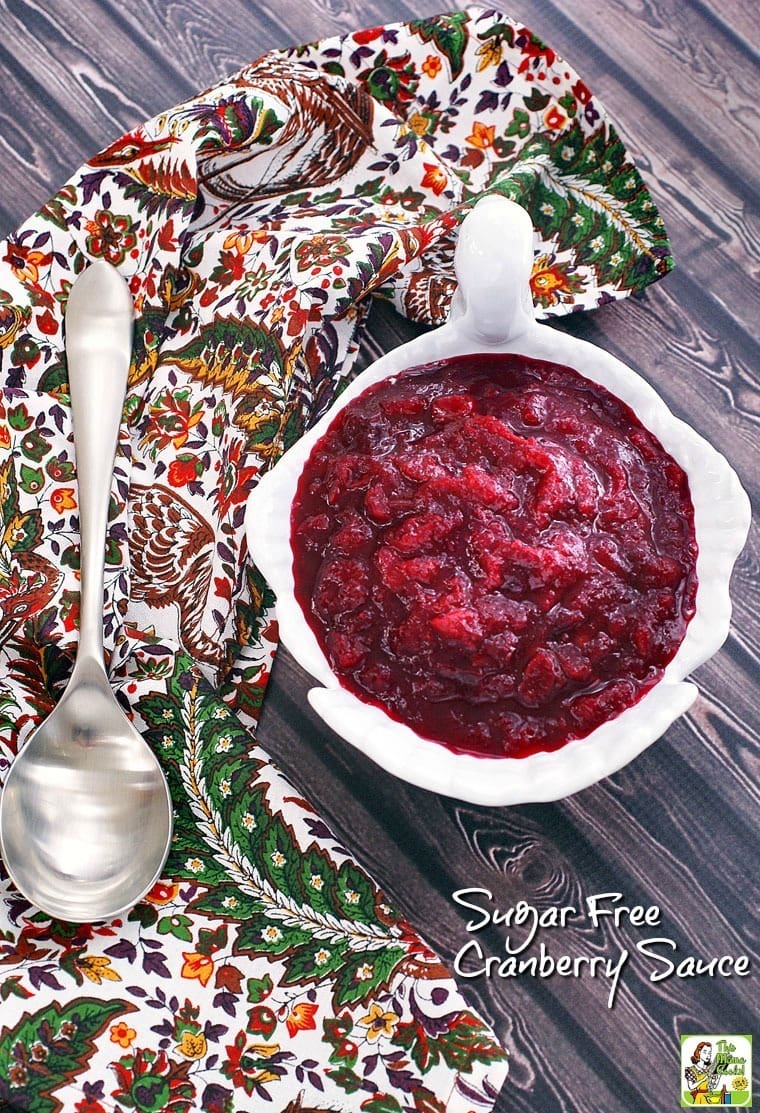 Looking for a healthy homemade cranberry sauce recipe? Click to try this Sugar Free Cranberry Sauce recipe. 