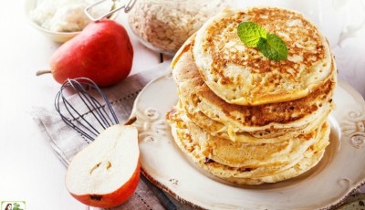 High Protein Oatmeal Pancakes Recipe