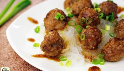 Gluten Free Asian Meatballs with Hoisin Sauce Recipe