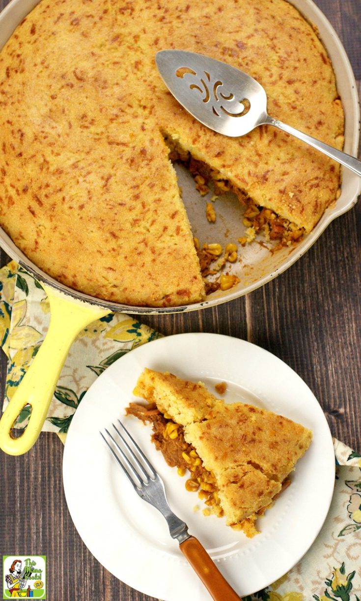 Pulled Pork Skillet with Cornbread Recipe