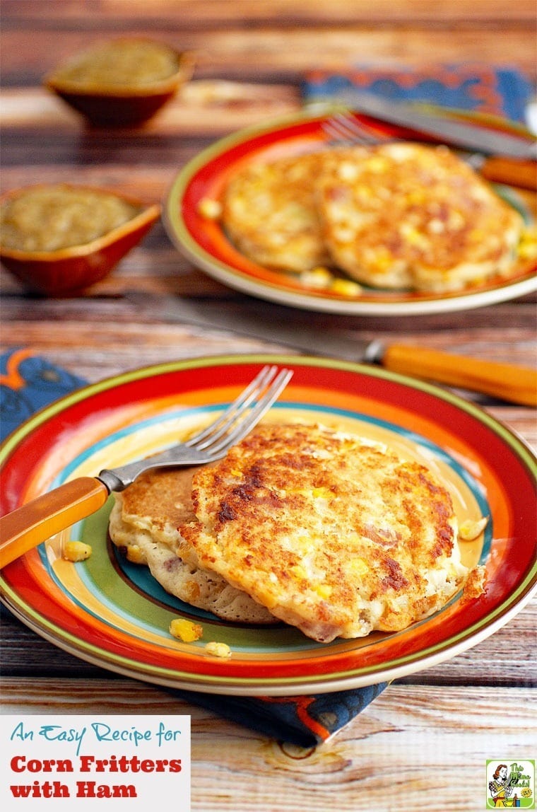 Easy Recipe for Corn Fritters with Ham