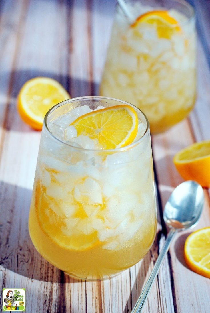 Meyer Lemon Shrub Drink Recipe