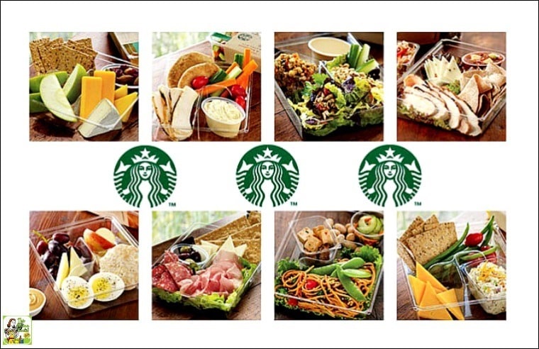 Pictures of Starbucks Bistro Boxes.