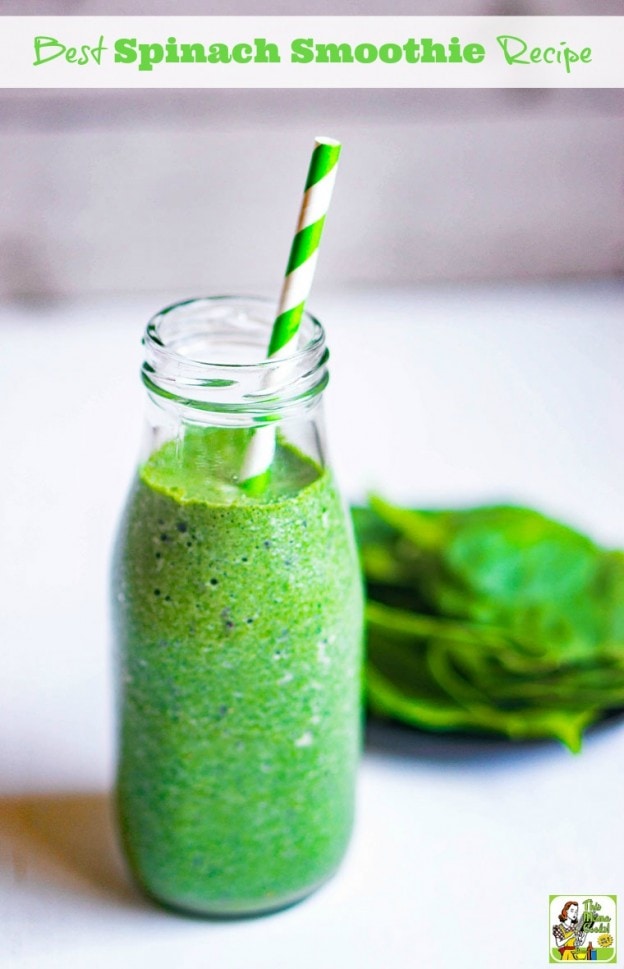 How to Make the Best Spinach Smoothie Recipes | This Mama Cooks! On a Diet