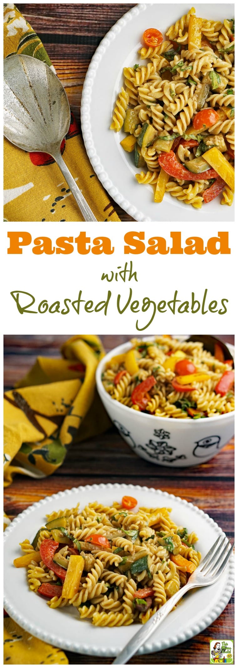 Pasta Salad with Roasted Vegetables Recipe