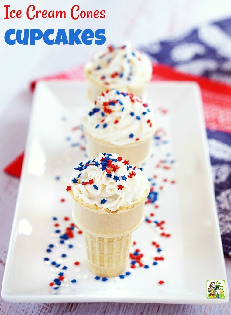 ice cream cones cupcakes