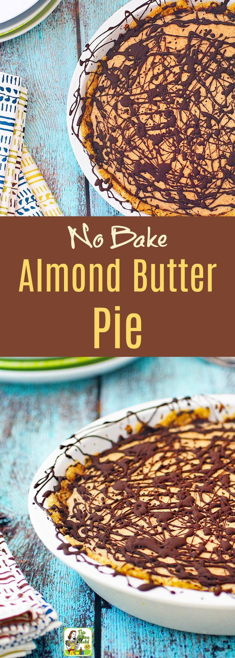 No Bake Almond Butter Pie Recipe