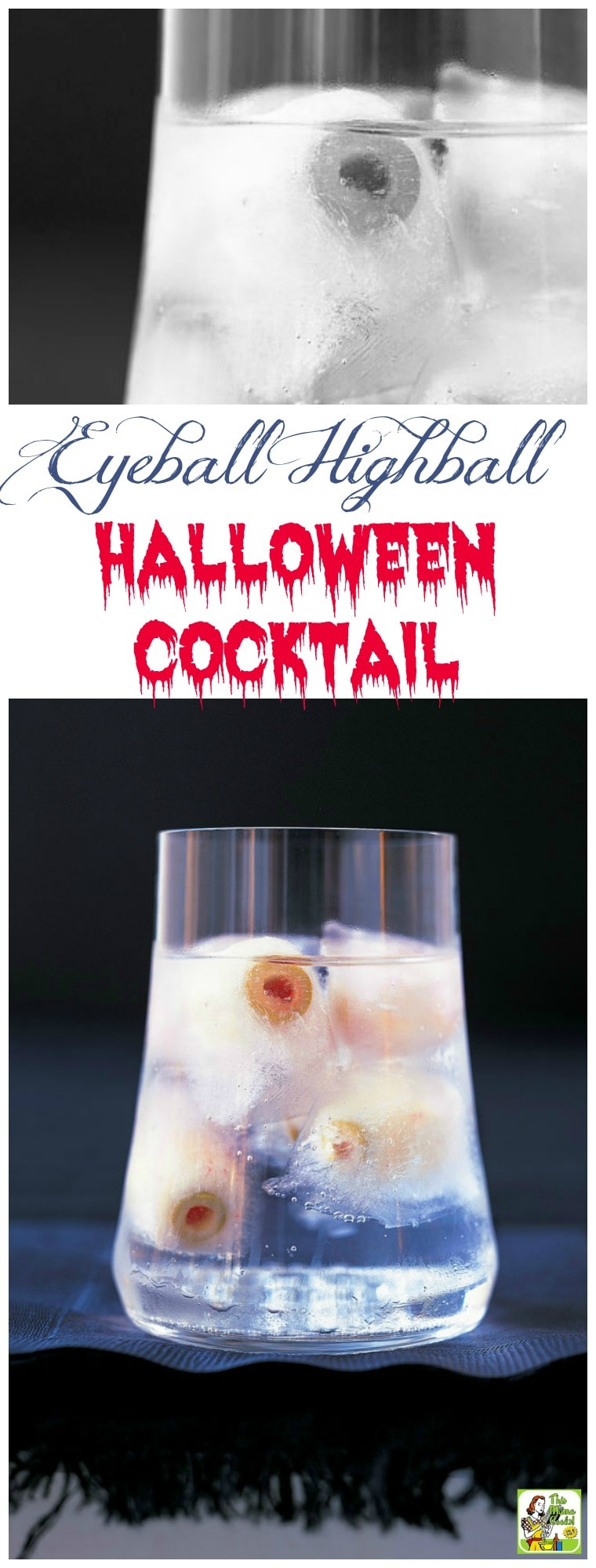 More scary Halloween drink recipes: Eyeball Highball Halloween Cocktail. Searching for Halloween cocktail ideas? Make an Eyeball Highball Halloween Cocktail for Halloween! This easy Halloween cocktail recipe comes with suggestions for making Halloween mocktails drinks. Click here to get the spooky Halloween drink recipe!