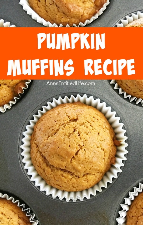 Closeup of Pumpkin Muffins.