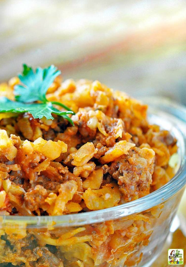Cabbage Roll Casserole Crock-Pot Recipe | This Mama Cooks! On a Diet