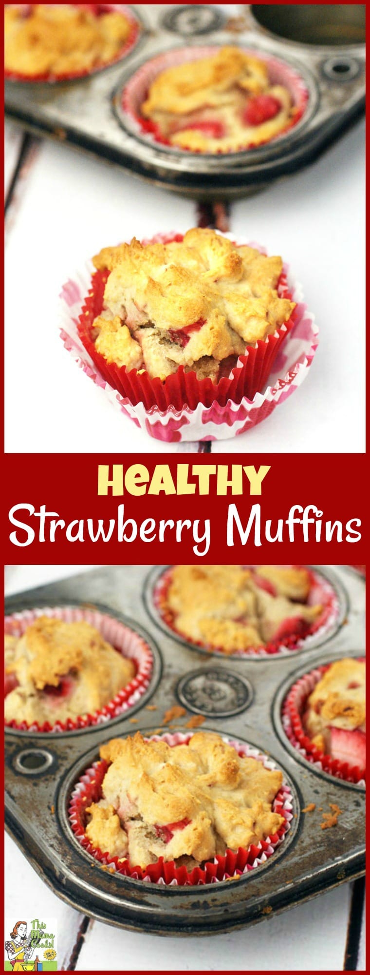 Healthy Strawberry Muffins Recipe