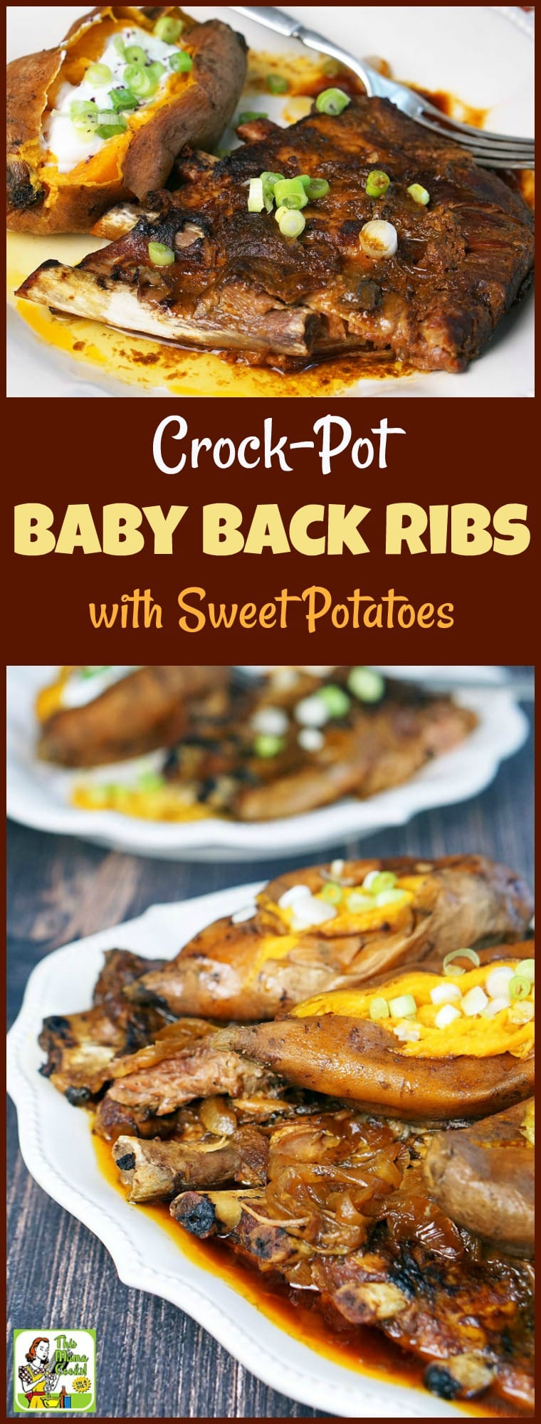 Crock-Pot Baby Back Ribs with Sweet Potatoes