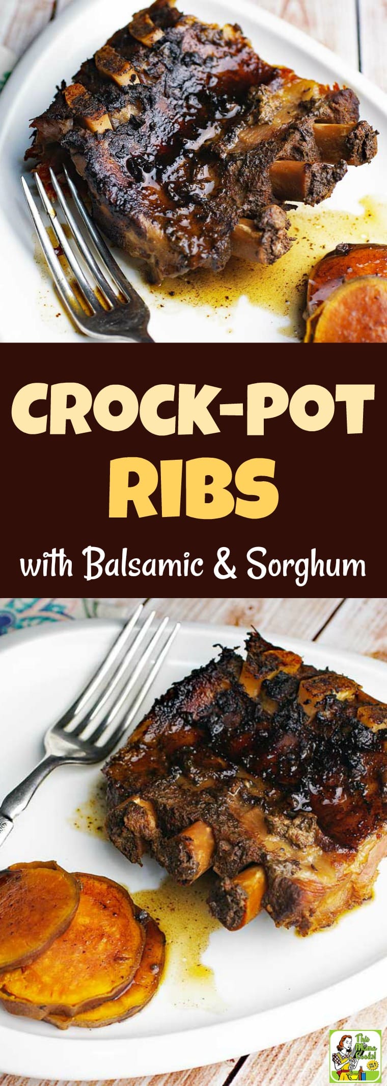 Crock-Pot Ribs Recipe with Balsamic & Sorghum