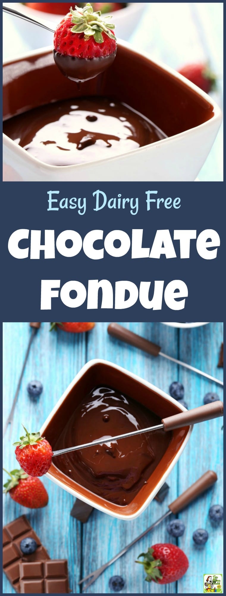  Receta Fácil de Fondue de Chocolate sin Lácteos